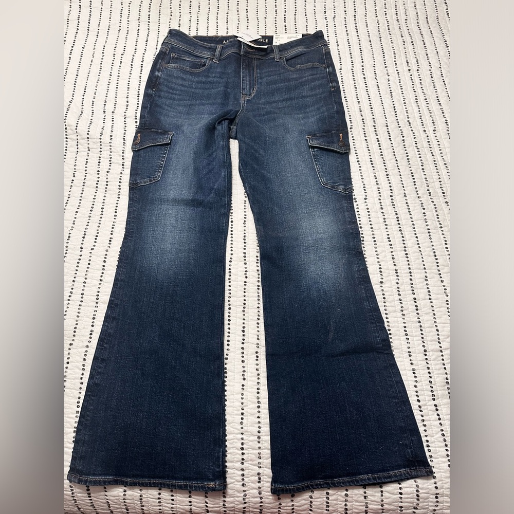 American Eagle Kick Boot Jeans size 14